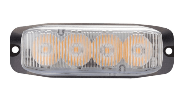 FEU DE PENETRATION ORANGE 4 LEDS R65